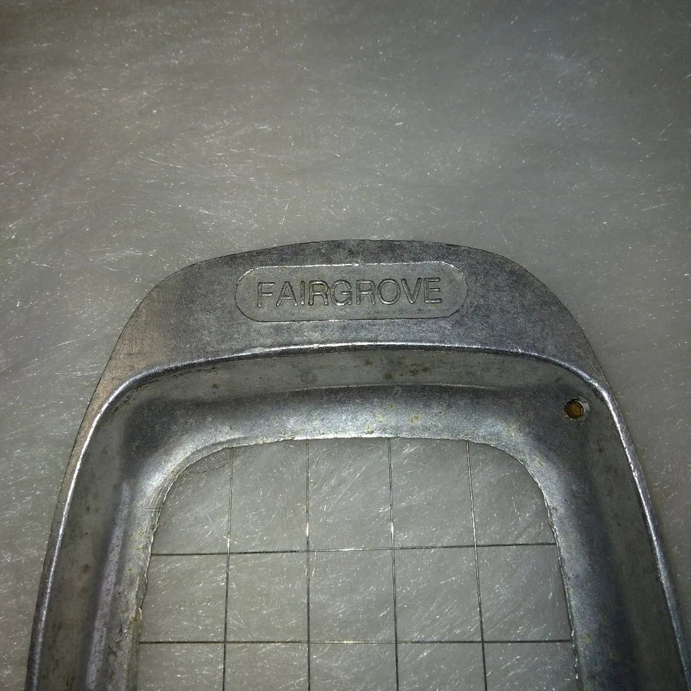 Vintage Fairgrove Aluminum French Fry Cutter, made in Taiwan